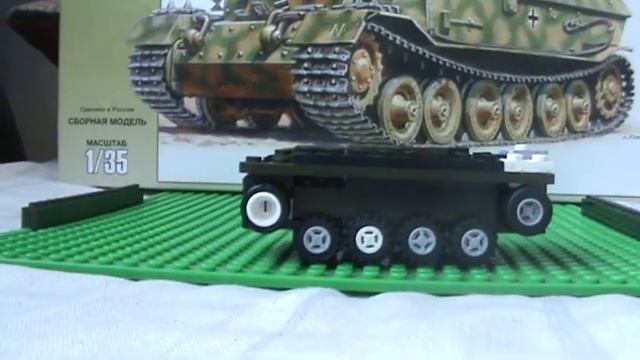 Lego World of Tanks 18 - M18 Hellcat tutorial M18 Hellcat из лего инструкция [get.gt] смотреть онлайн