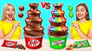Шоколадный Фонтан Челлендж # Вкусные Рецепты c Jelly DO Challenge