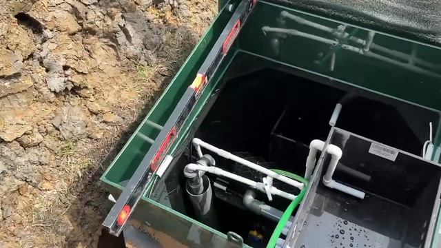 Монтаж станции Аэробокс 5 в поселке Мга