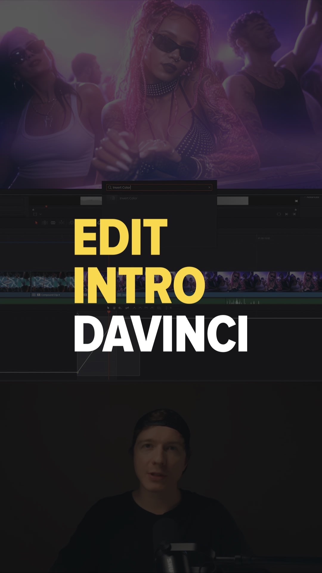 EDIT INTRO DAVINCI смотреть онлайн