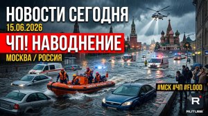 Новости Сегодня 15.06.2026 — ЧП, наводнение, Москва, Россия