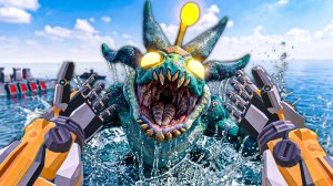 НОВОГО КАЙДЗЮ VR НЕВОЗМОЖНО ПОБЕДИТЬ - Kaiju Battle Simulator VR
