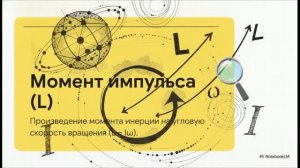 Физика 10 класс § 49 Закон сохранения момента импульса  Кинетическая энергия абсолютно твёрдого тела