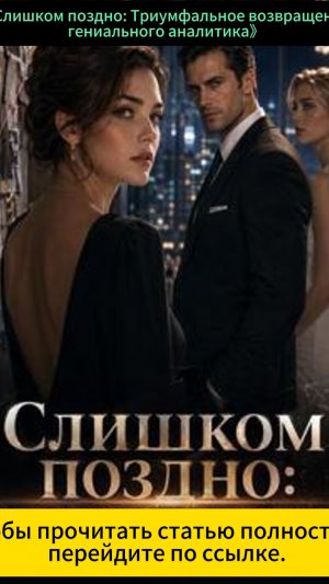 《Слишком поздно: Триумфальное возвращение гениального аналитика》
