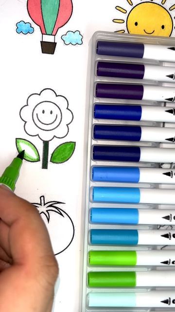 Успокоительное раскрашивание ромашки 🌼 АСМР 🎧 Звуки сна и релакса
