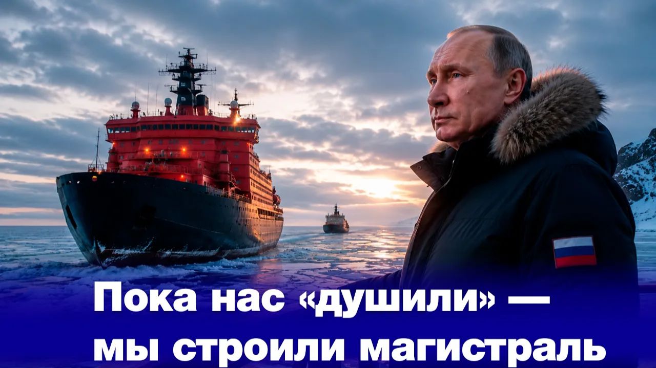 Россия — 40 ледоколов.США — 1 старый Пока Запад душил санкциями — Россия построила магистраль эпохи