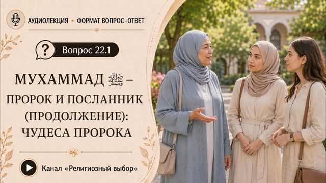 Вопрос 22(1). Почему я должен поверить, что Мухаммад был пророком? (продолжение: чудеса Пророкаﷺ)