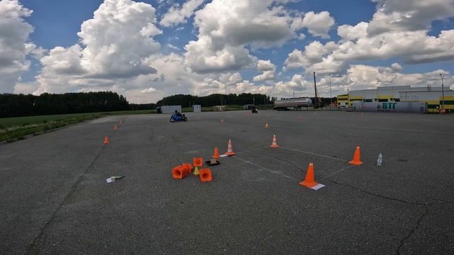 Gymkhana GP 2026 2 этап: Советкин Андрей Kawasaki Ninja ZX-6R 0:59:79