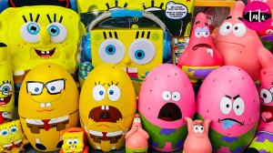 Играем в игрушки из мультика Спанч Боб и другие. Мультфильм для детей. ASMR АСМР