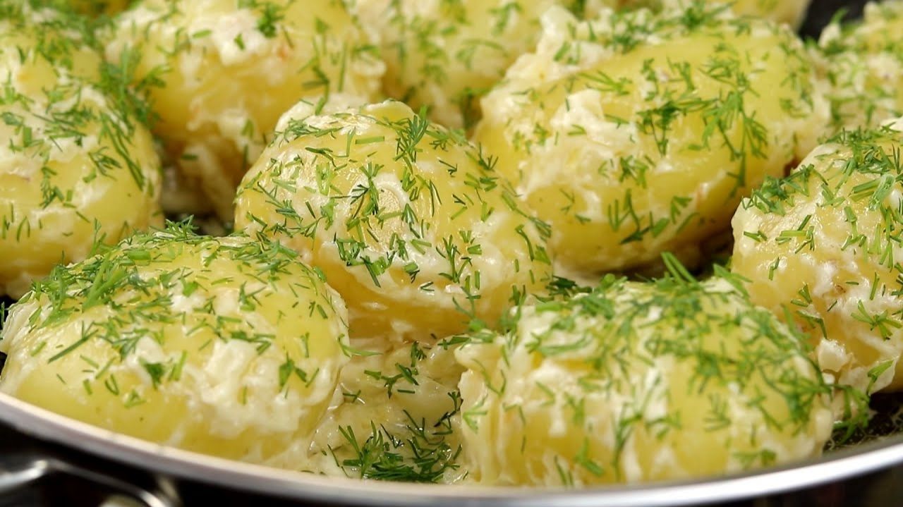Как Очень Вкусно Приготовить Молодой Картофель, ОБЪЕДЕНИЕ!!!