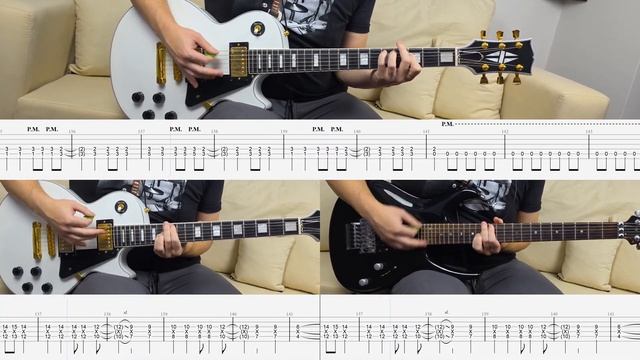 Avenged Sevenfold - Chapter Four Cover (Табулатура) Guitar Tutorial TABS смотреть онлайн