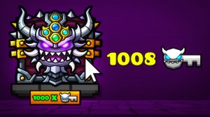 Я Потратил 1,000 КЛЮЧЕЙ в Geometry Dash