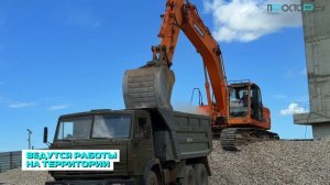 ПАРКИНГ. Просторы Крыма. Ход строительства - 2 половина июня