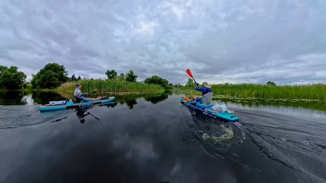 Воронежская область. Сап прогулка.