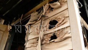 Молния во время грозы ударила в жилой дом и вызвала пожар
