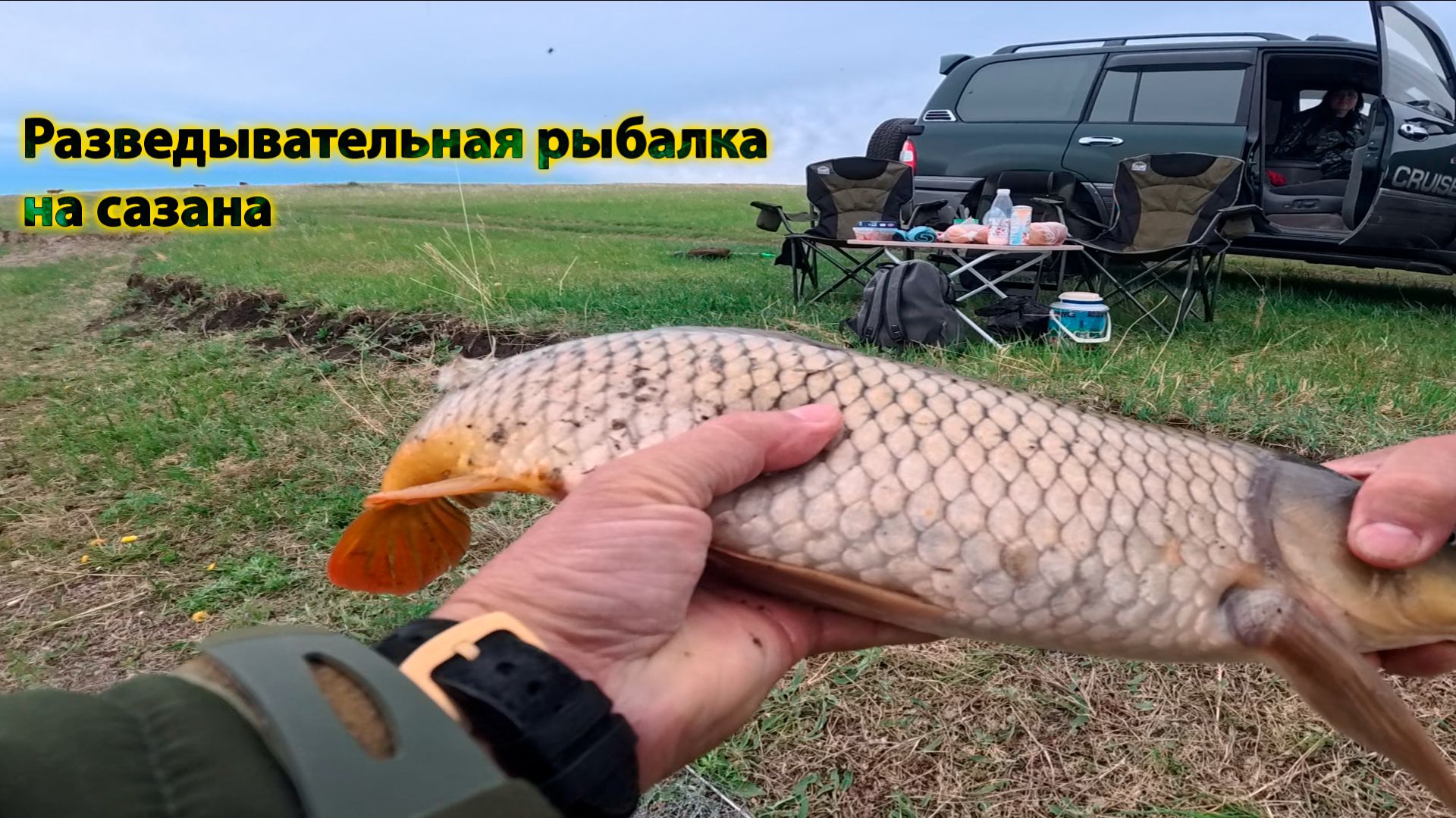 Разведывательная рыбалка на сазана