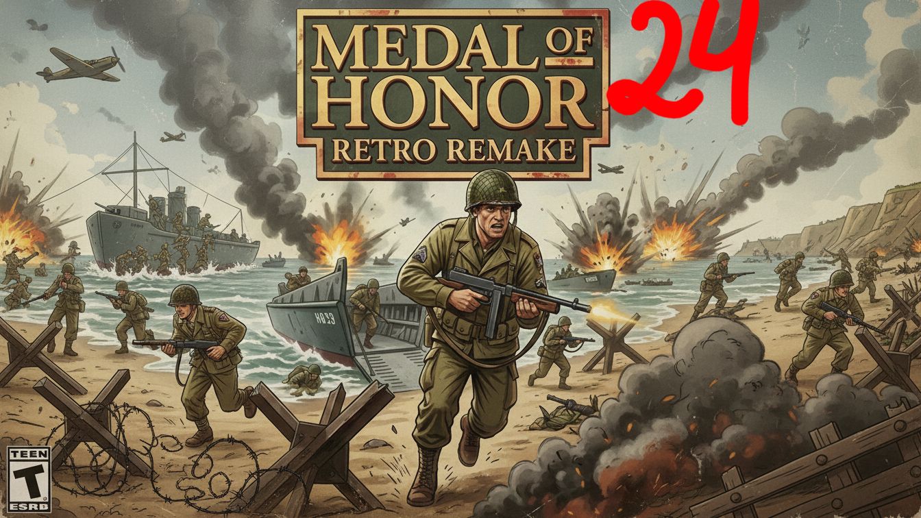 Прохождение Medal Of Honor: Retro Remake #24 (GotterDammerung) ФИНАЛ