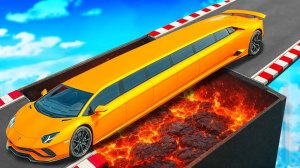 СМОЖЕТ ЛИ ЛАМБА ПРОЕХАТЬ ЧЕРЕЗ ГИГАНТСКУЮ МЯСОРУБКУ В ГТА 5  - ЭКСПЕРИМЕНТ В GTA 5