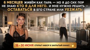 «6 МЕСЯЦЕВ ЖИВЁМ КАК ПАРА — НО Я ДО СИХ ПОР НЕ ЗНАЮ КТО Я ДЛЯ НЕГО.