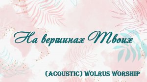 На вершинах Твоих Acoustic Wolrus WORSHIP