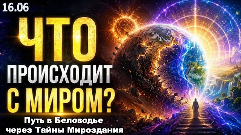 ЧТО СЕЙЧАС ПРОИСХОДИТ? Планета и человечество проходят через этап очищения смотреть онлайн