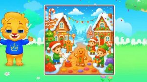 Детский развивающий мультфильм, пазлы, головоломка
