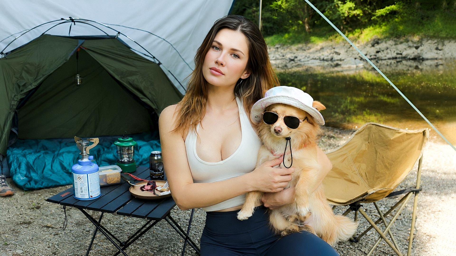 Uma Camping - Solo Camping In 33°C Heat & Swimming In A Cold River 🌊