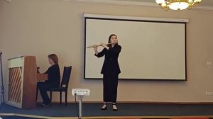 И.С.Бах Соната Ми Минор/Ж.Ривье «Повороты»/Камиля Загидуллина