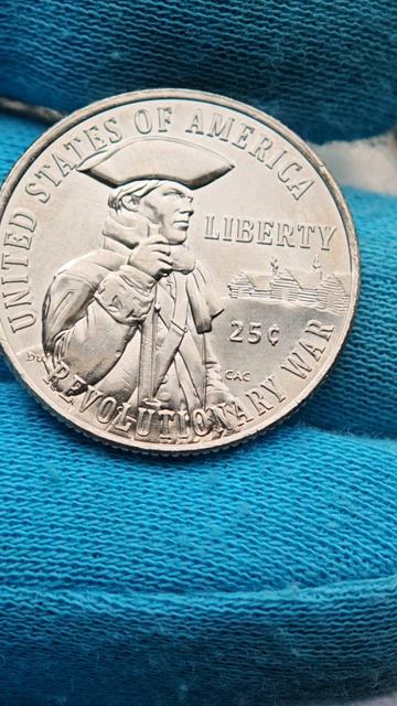 Вторая монета 25 центов 2026 США из серии 250 лет Независимости США смотреть онлайн