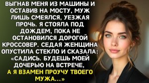 Муж высадил меня на мосту и бросил в непогоду | Истории из жизни | Женские истории | Аудиорассказ