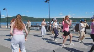 Зумба на набережной