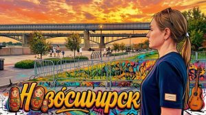 Вечерняя прогулка в центре Новосибирска. Местное Метро и Набережная #7
