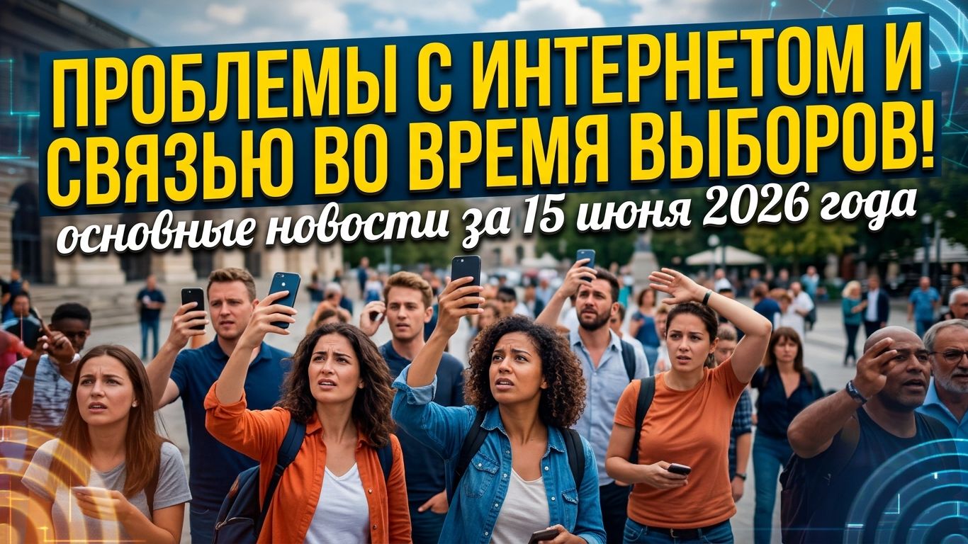 Все банки в белые списки, проблемы с интернетом и связью во время выборов - новости за 15 июня