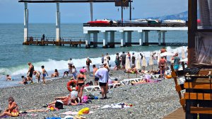 ✅️🌴15 ИЮНЯ В АДЛЕРЕ: +24°, ИДЕМ НА ПЛЯДИ ОГОНЕК,ЛАЗУРЬ, АДЛЕРСКИЙ ПАРК. ЛУЧШИЕ МЕСТА. АДЛЕР 2026