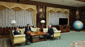 Министр С.В.Лавров встреча с Президентом Республики Беларусь А.Г.Лукашенко, Минск, 15 июня 2026 года