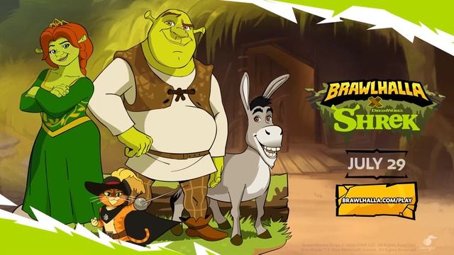Трейлер Brawlhalla X DreamWorks Animation Shrek (Crossover Event)