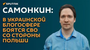 Самонкин: в украинской блогосфере боятся СВО со стороны Польши