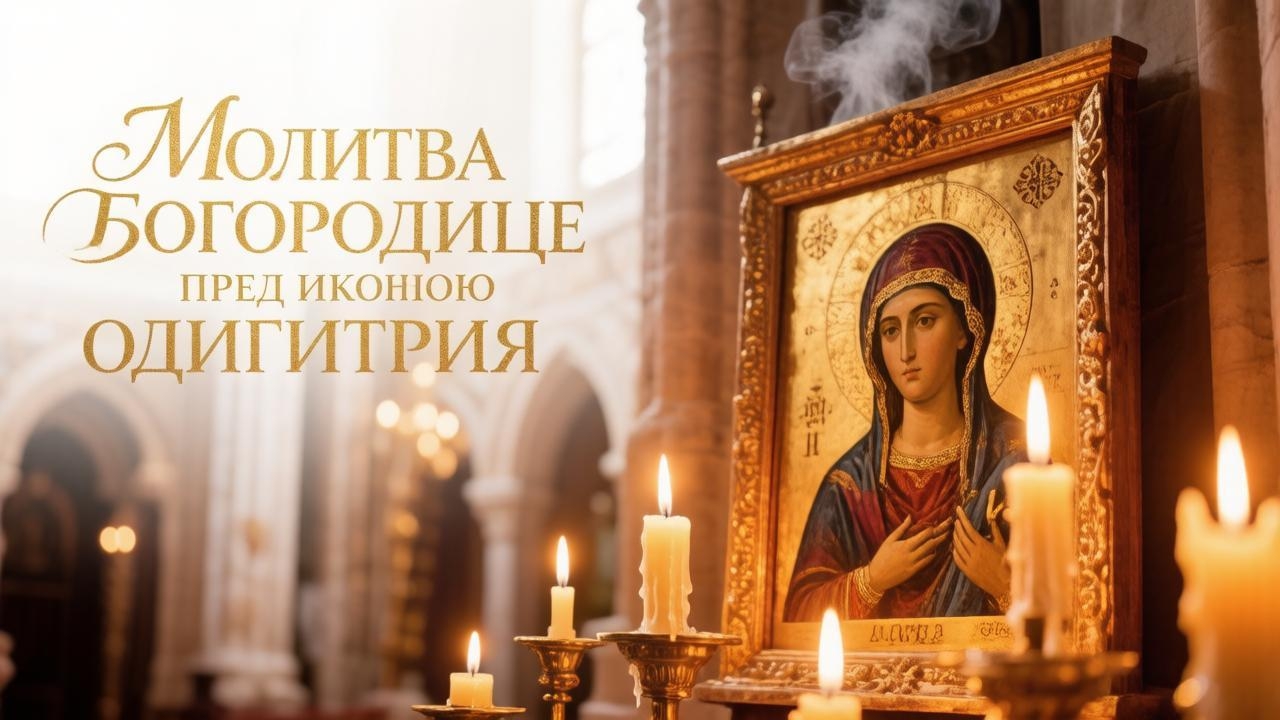 Молитва Богородице пред иконю Одигитрия