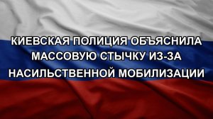 Киевская полиция объяснила массовую стычку из-за насильственной мобилизации