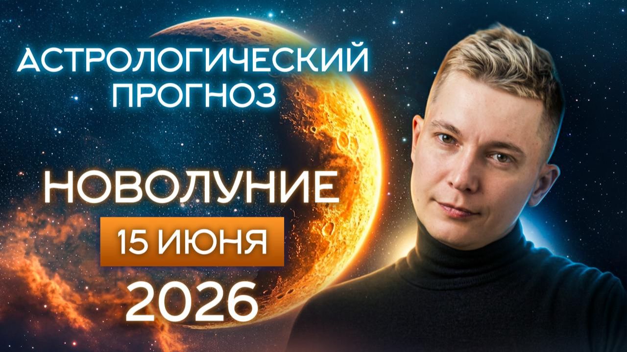 15 июня Новолуние в Близнецах - шаг в Легкую жизнь. 2026. Душевный гороскоп Павел Чудинов