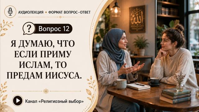 Вопрос 12. Я думаю, что если приму ислам, то предам Иисуса.