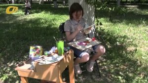 ДШХР «АРТЕЛЬ» ЖЕЛЕЗНОГОРСКА ПРОВОДИТ ЗАВЕРШАЮЩИЙ УЧЕБНЫЙ ГОД ПЛЕНЭР