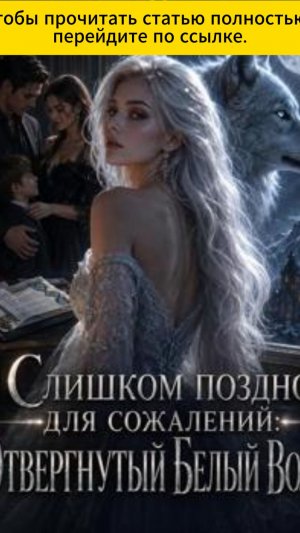 《Слишком поздно для сожалений: Отвергнутый Белый Волк》