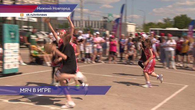 Кубок Нижегородской области по стритболу прошёл в столице Приволжья