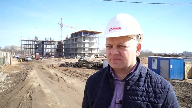 Ход строительства БЦ_апрель 2019
