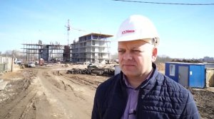 Ход строительства БЦ_апрель 2019