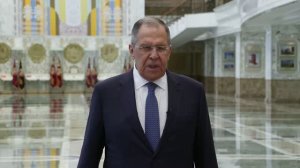 Министр С.В.Лавров по итогам переговоров с Президентом Беларуси А.Г.Лукашенко, Минск, 15 июня 2026