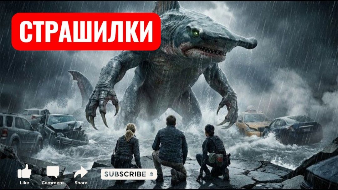 После того как Нью-Йорк пал от морского чудовища. СТРАШИЛКИ.