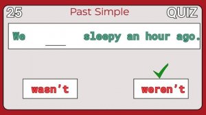 Was VS Were _ Grammar Quiz _ Past Simple_720p