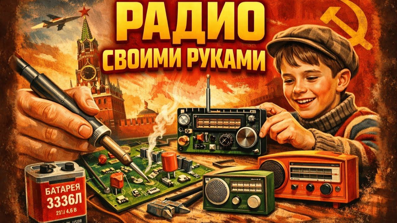 Радио своими руками в СССР которое делал каждый мальчишка в Советском союзе
